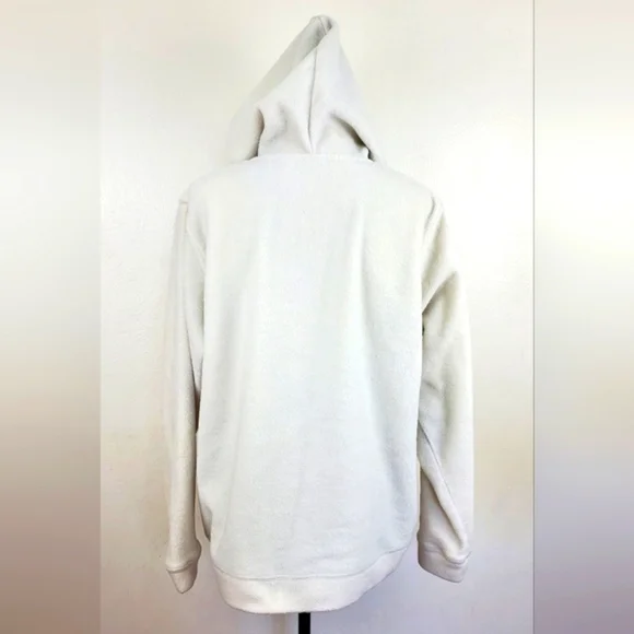 Disney Eeyore Hoodie Women's Large White Pullover Fleece Sweatshirt Cozy - Picture 3 of 13